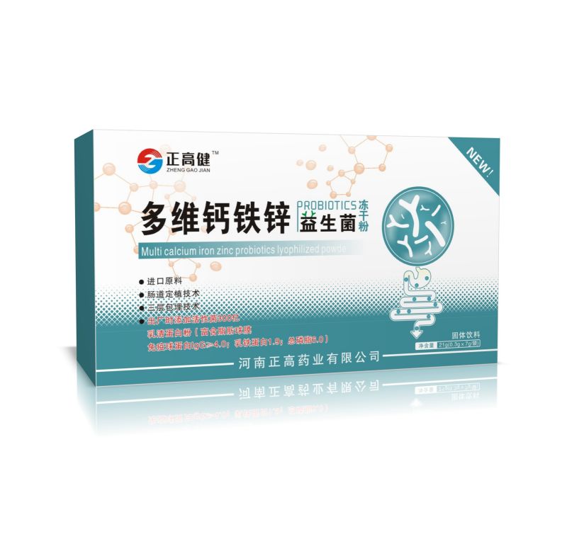 鈣鐵鋅 益生菌 凍干粉